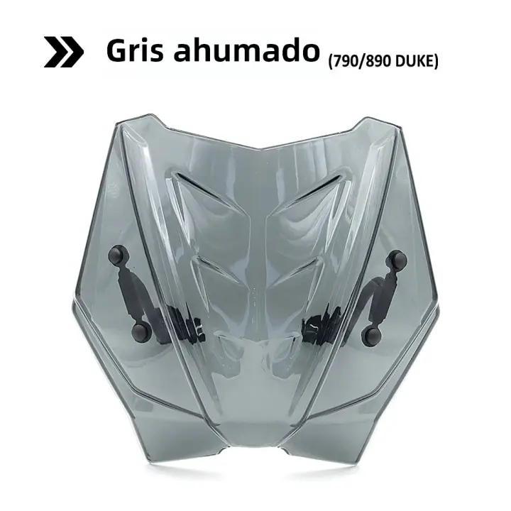 Parabrisas De Motocicleta Para KTM 790 Duke 890 Duke 2018-2022 Deflector De Viento Frontal De Alta Calidad PC + Metal - 1
