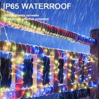 Luces De Encaje Solar LED Impermeables Para Jardín Decoración De Navidad Y Año Nuevo Guirnalda De Navidad Para Pared Y Césped - details 5