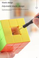 Cubo Mágico Smooth Y Rápido Cubo Profesional Juguete Antiestrés Puzzle Rotativo Para Niños Material Plástico Origien China - details 5
