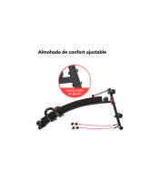 Ozio Fitness Banco Musculación Abdominal Ajustable con Bandas Elásticas - details 1
