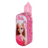 Estuche Portatodo Doble 3D Fashion Barbie Mattel Tamaño 22x10x8cm. KARACTERMANIA - details 0