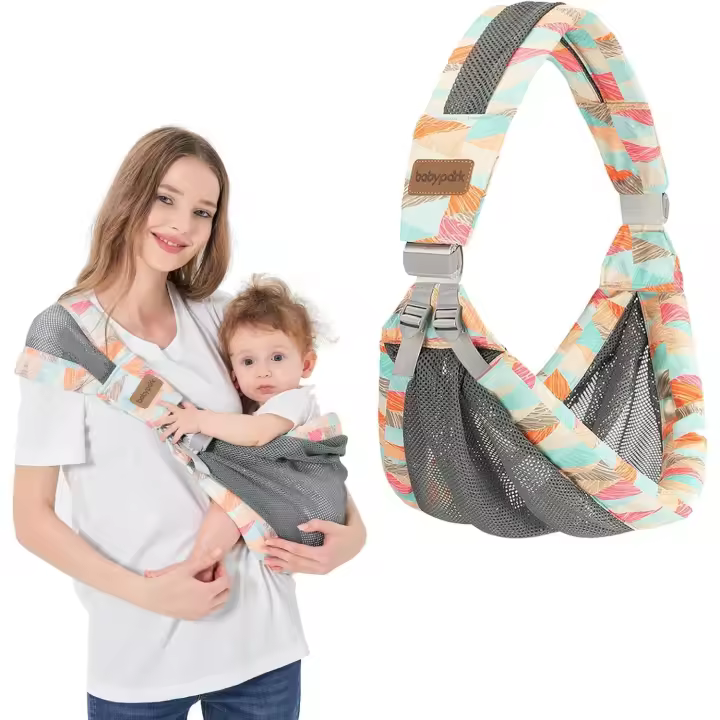 Portabebés, mochila portabebés multifuncional, portabebés recién nacido, portabebés transpirable para verano, portabebés multifuncional transpirable para bebés de 3 a 36 meses - 1