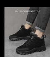 Botas De Nieve Para Hombre Invierno Con Pelo De Zorro Zapatos Deportivos Al Aire Libre 2023 Nuevo Calzado Cálido Para Hombre Botines Botas Hombre - details 3