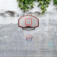 vidaXL Tablero de baloncesto polietileno 71x45x2 cm aro de baloncesto Color Blanco,  Negro, y mas - details 1