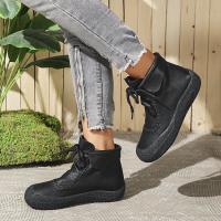 SP Nuevas Botas individuales de otoño Y invierno para Mujer, hecho a mano, estilo retro, casual, de Suela Gruesa, comodas, Con Cordones y Suela suave. - details 20