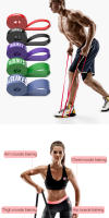 AOLIKES Resistencia De Banda De Goma Para Gimnasio Equipo De Ejercicio Expansor De Resistencia Para Crossfit Pull up Y Ejercicios De Fortalecimiento - details 5