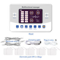 Dispositivo De Terapia De Baja Frecuencia 12 Modos Masaajeador Eléctrico Estimulador Muscular EMS Máquina TENS Con Apparatus De Miostimulación - details 23