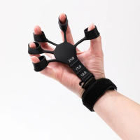 Entrenador De Agarre De Mano Con 6 Niveles De Resistencia Herramienta Física Para La Rehabilitación Y Fitness Expansor De Manos Portátil Para Gimnasio - details 3