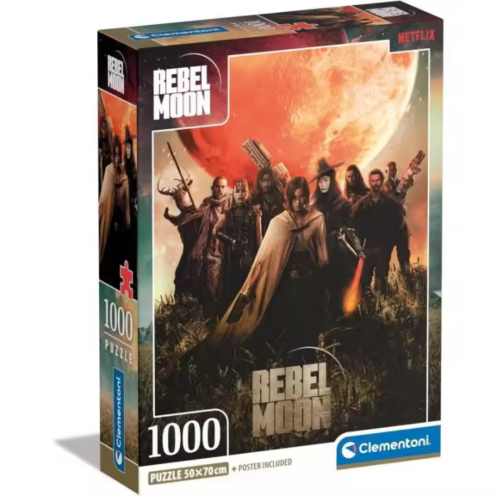 PUZZLE 1000 PIEZAS REBLEN MOON DE CLEMENTONI - 1