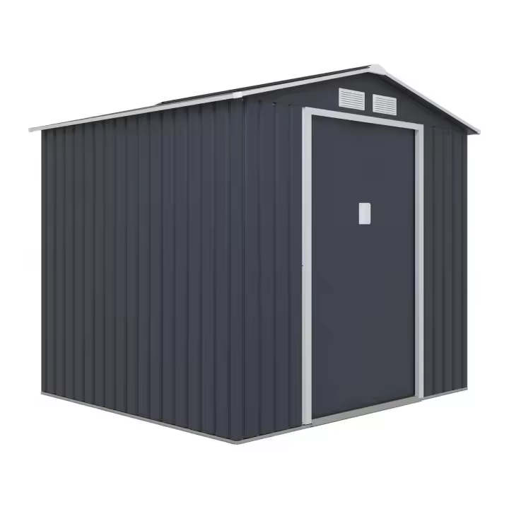 Cobertizo de jardín metálico &lt;&gt; - 4,07 m² - 1