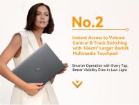 Blackview Acebook 8 Laptop, pantalla IPS de 15.6" 1920*1080, Intel Core N97 4 Core Hasta 3.6GHz, 16GB RAM 512GB SSD, WiFi de banda dual Bluetooth 5.0, 2*USB 3.0 1*USB 2.0 1*USB-C 1*HDMI 2.0 1*Jack de audio 1*Ranura para tarjeta MicroSD, Batería de 38Wh 36 - details 16