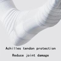 3 Pares De De Compresión Para Hombres Transpirables Deportivos Para Baloncesto Y Ciclismo Absorbentes De Humedad Con Tubo Elástico Alto - details 17