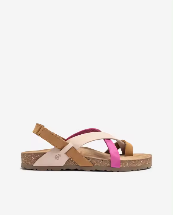 YOKONO Sandalia plana JERBA-718 rosa - 1