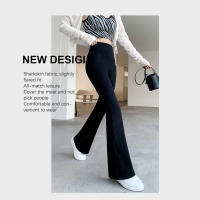 Flare Leggings Yoga Pantalones Para Mujer Cintura Alta Pierna Ancha Deportivos Negro Talla Grande Pantalones Flared Danza 2023 Nuevo - details 2