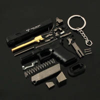 Pistola De Modelo Semi Aleación G34 TTI Llave De Mini Pistola Juguetes Para Niños Y Adultos Medida De Pendiente Para Bolsa De Artesanía - details 4