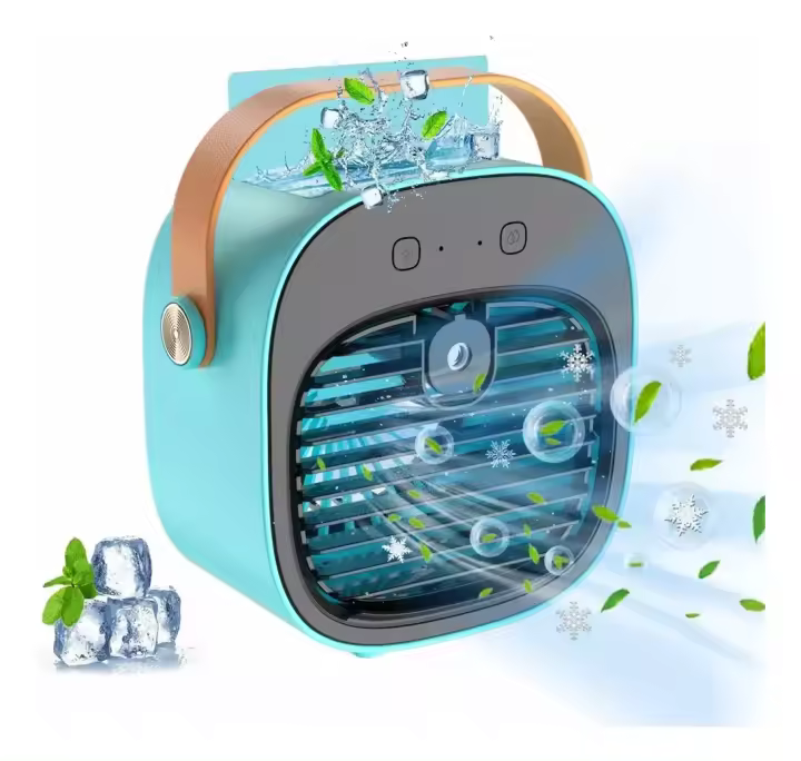 Ventilador de Aire Acondicionado para Automóviles en Azul Producto Peligroso Normal para Radiador y Motor - 1