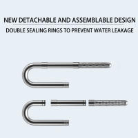Tubo De Acero Inoxidable Extensible Para Filtro De Acuario Inlet Y Outlet Componente Anticuadrillas Para Peces Y Camarones 12mm/16mm - details 1