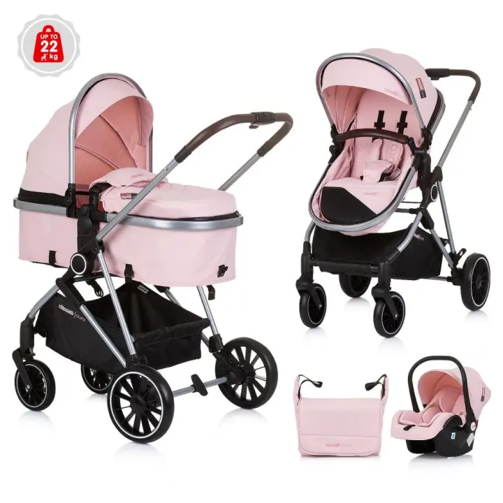 Carrito de Bebé Trio Convertible AURA hasta 22 kg de Chipolino - 1