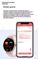 Smartwatch para hombre y mujer, pantalla táctil de 1.43», Smartwatch deportivo impermeable IP68 con control de voz y llamadas por Bluetooth, múltiples modos deportivos, hasta 9 días de duración de la batería, reloj de salud para mujer - details 5