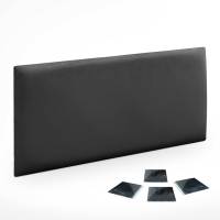DHOME Juego de Paneles Tapizados de Terciopelo Premium Pack Autoadhesivos para Pared Acústicos Absorbentes Protección Tercera Gama de Colores - details 4