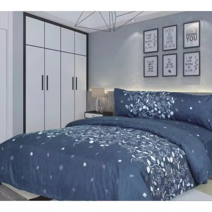Juego de nórdica cama 90cm.80% algodón, 20% poliéster,modelo moderna juego completo.Muy suave.Funda edredón fácil lavado a máquina en agua fría. - 1