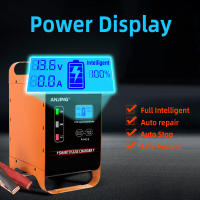 Cargador De Batería Para Coche Universal 400W/600W 12V 24V SUV Camión Automóvil Cargador De Batería De Plomo-ácido 50A/30A - details 1