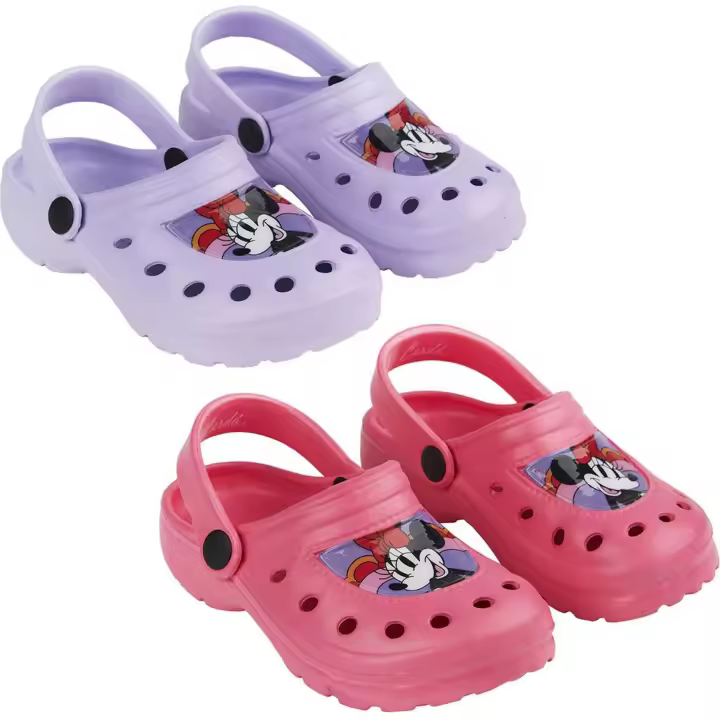 CERDÁ LIFE'S LITTLE MOMENTS - ZUECOS EVA MINNIE PINK - Zuecos Infantiles Licencia Oficial - Divertidos y Cómodos - Diseños Auténticos - Ideal para Actividades al Aire Libre - Durabilidad Garantizada - 1