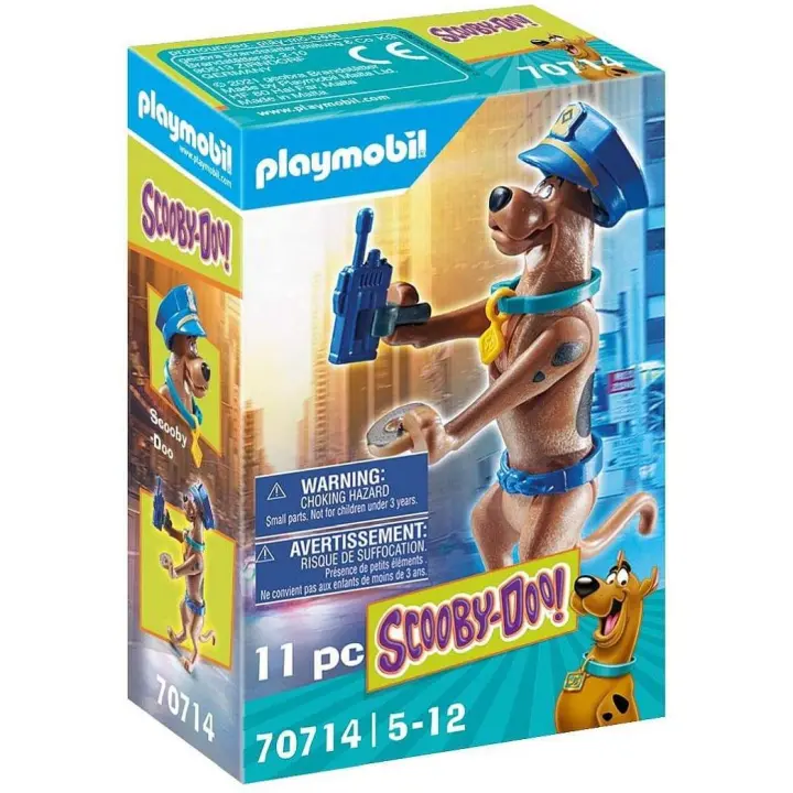Playmobil scooby - doo! figura coleccionable policia - 1