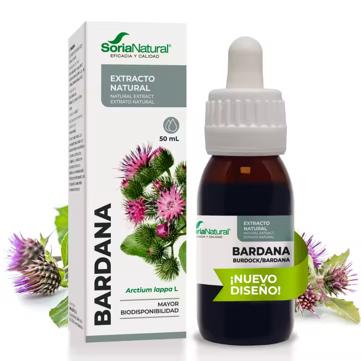 Bardana Extracto Soria Natural - Favorece la Acción Diurética y Apoya la Depuración - Botella de 50 ml - 1