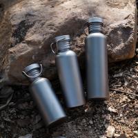 Botella De Agua De Titánico Puro 750ml 600ml Portátil Para Camping Al Aire Libre Deportes Ciclismo Senderismo Suministros De Turismo - details 0