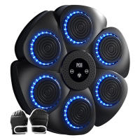 BluetoothMusic with Guantes De Boxeo, entrenador de Boxeo montado en la pared para adultos y niños - details 0