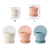 Maceta Creativa Para Suculentas Y Plantas Verdes Decoración Para Balcones Y Jardines Resina Estilo Clásico Para Interiores - details 0