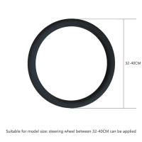 Cubierta De Guante Para Volante Universal De Silicona 36-40cm Textura Suave Multicolor Accesorios Internos Para Volante - details 4