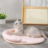 Colchoneta de frijol de hielo para gato, colchón frío con refrigeración, resistente a mordeduras y arañazos, cama para mascotas, adecuado para perros de tamaño mediano, Verano - details 4