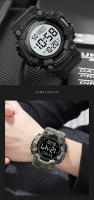 Reloj Deportivo SKMEI Con Pantalla LED Y Luz De Escritorio Para Hombres Resistente Al Agua 5Bar Reloj De Pulsera Digital Con Cuenta Regresiva Y Luz Retroiluminada - details 14