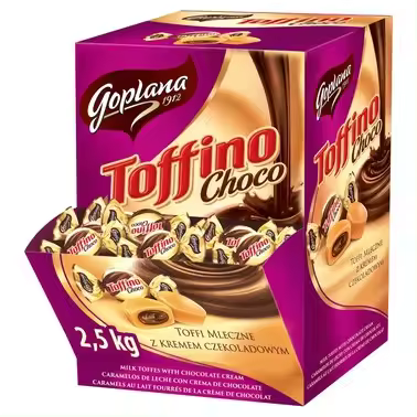 Toffino choco relleno de chocolate 2,5 kg caramero delicioso - 1