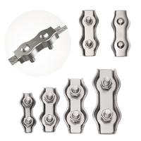 5Pcs Clip De Tornillo Para Cable De Acero Inoxidable M2-M5 Simplex 1/2-Post Calizador De Cuerda Simple Para Metalworking - details 0