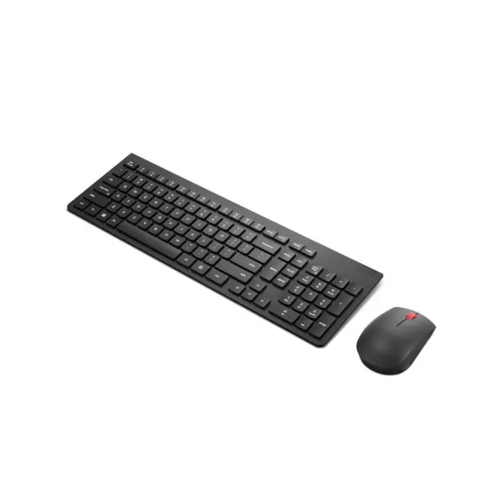 Lenovo - 4X31N50739 teclado Ratón incluido Universal RF inalámbrico QWERTY Español Negro 4X31N50739 - 1