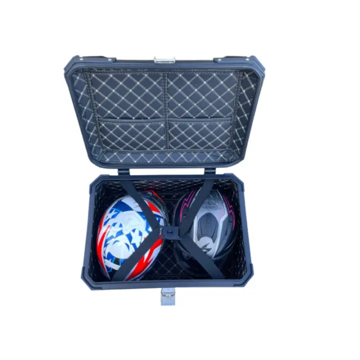 Baúl GPR ALPI-TECH 55 LITROS - Baúl para motocicletas - REGALO ESPALDERA - 1