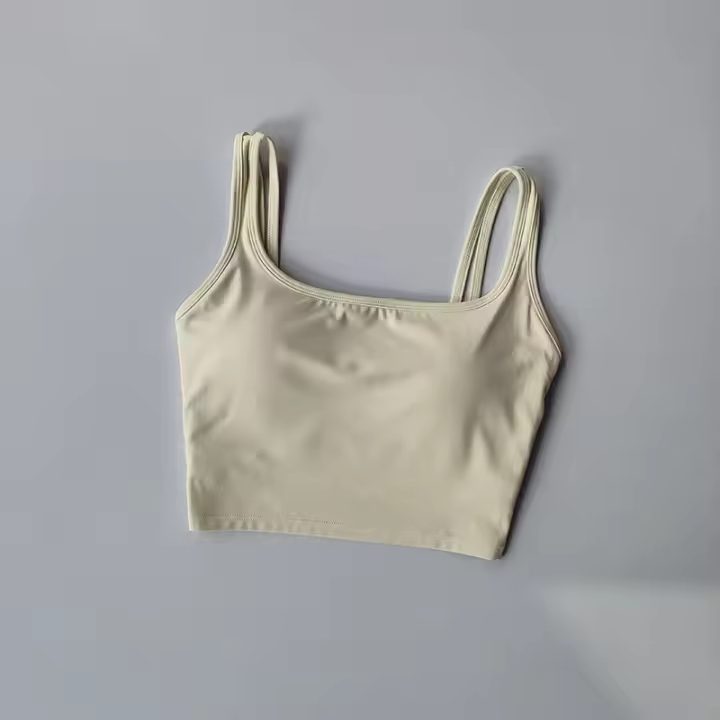 Sudadera Deportiva Para Mujer Con Correa En Hombro Y Espalda Hermosa Absorbedora De Choques Suéter De Yoga Deporte Fitness Running Outerwear Chaleco - 1