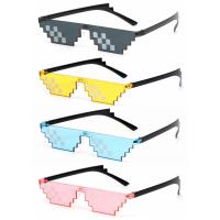 Gafas De Sol Mosaico Divertidas Gafas De Robot Retro Para Juegos De Mesa Regalos De Fiesta De Cumpleaños Para Hombres Y Mujeres - details 0