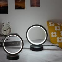 Lámpara De Escritorio Creativa Estilo Nórdico Con LED Y Hierro Fundido Tres Tonos 5VUSB Plug Para Dormitorio Y Estudio - details 8