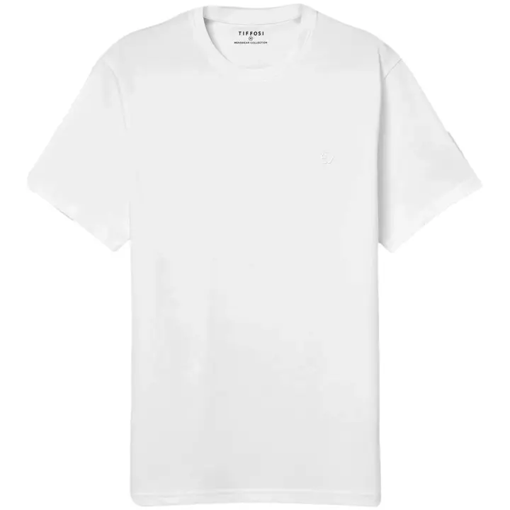 Camiseta de Manga Corta Tiffosi  para hombre en color blanco - 1