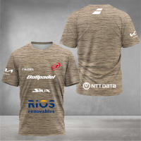 Camiseta De Tenis Para Hombres Transpirable Y Secado Rápido Manga Corta Estampado 3D O-Neck Top De Entrenamiento De Verano - details 6