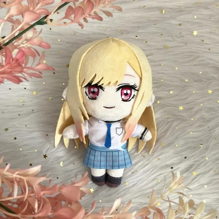 Muñeco De Peluche Anime My Dress up Darling 20cm Kitagawa Marin Gojō Wakana Regalo Para Niños Suave Y Cálido Almohada De Juguete Para Fans De La Serie - 1