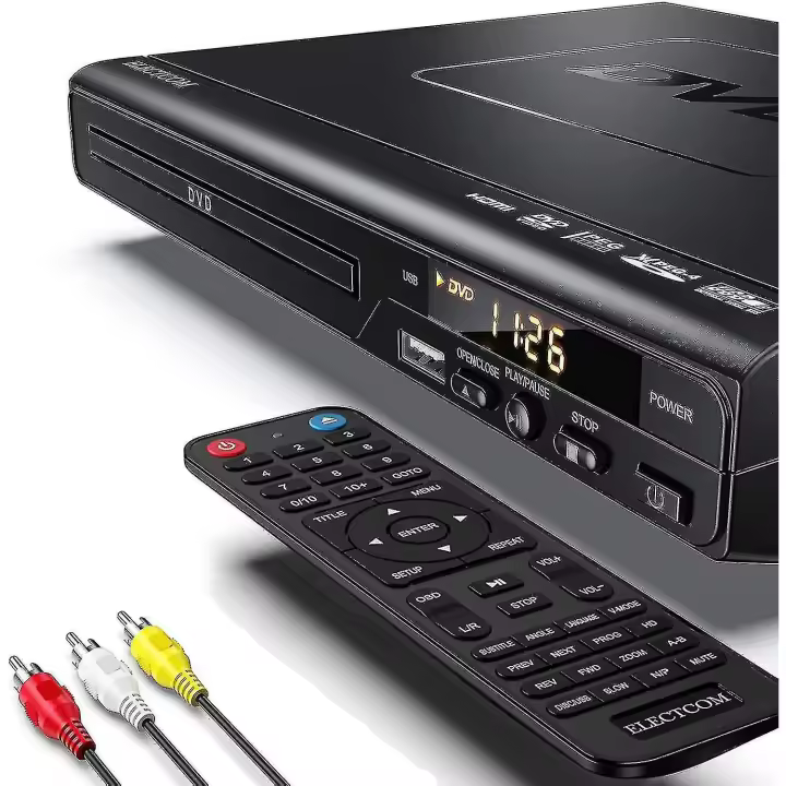 Reproductores de DVD para TV, Reproductor de DVD Blue Ray with remote control, Cable Hdmi - 1