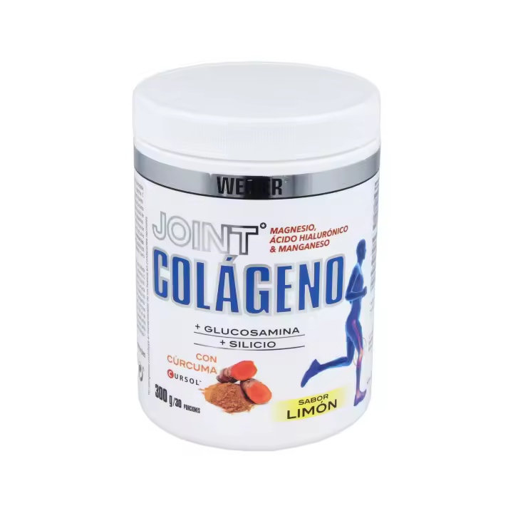 Weider - Joint Colágeno +Glucosamina +Silicio + Con cúrcuma - 300 grs - Limón - 1