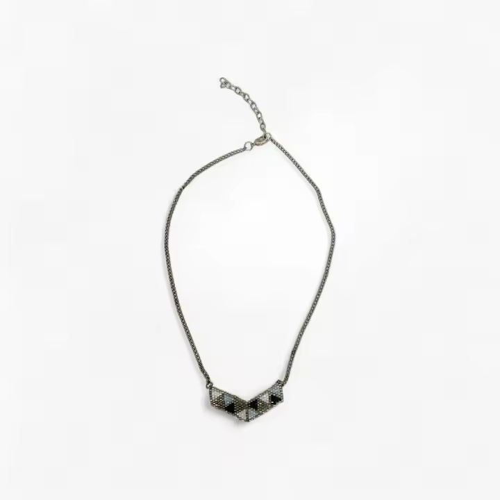 Collares Mujer Bohemios Coloridos，Collar minimalista con diseño geométrico, versátil，Joyería Vintage de Verano, Estilo Boho Étnico - Perfecto para Vacaciones, Fiesta y Playa，Regalo para mujer - 1