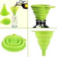 Funel De Silicona Plegable Para Rellenar Botellas Funel De Cocina De Grado Alimenticio TPR Funel Colapsable Gadgets De Cocina Relleno De Aceite - details 0