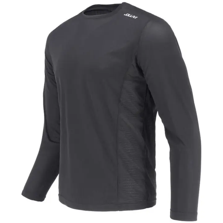 Camiseta de Manga Larga Joluvi Duplex Long para hombre en color negro - 1